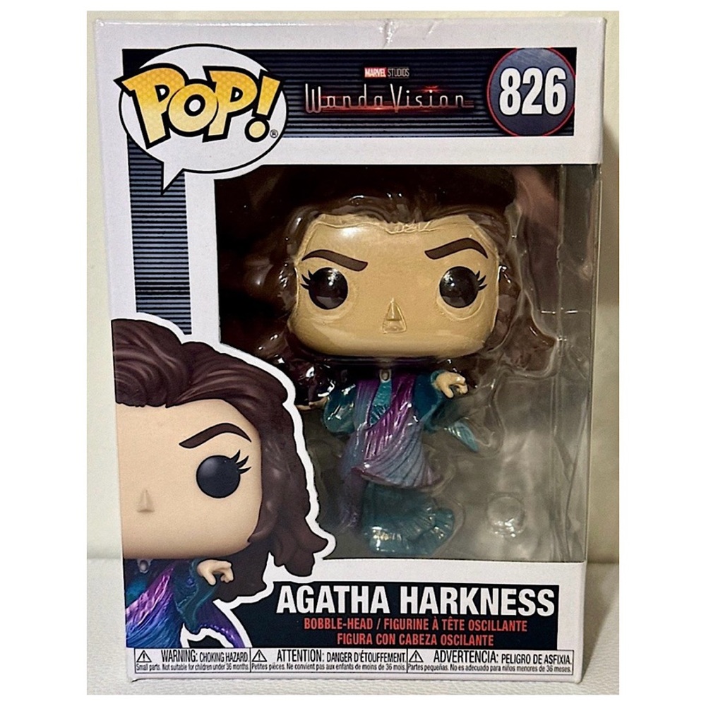 Funko Pop Agatha Harkness 826 WandaVision Marvel Bobble Head Figure